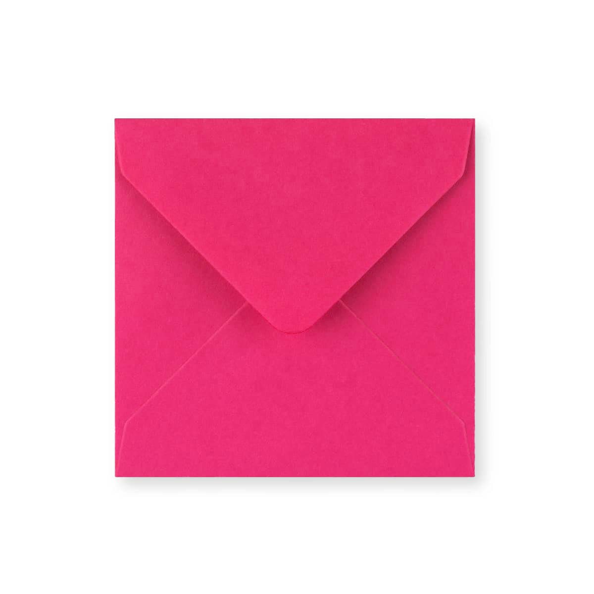 Fuschia Pink Gummed V-Flap Greeting Card Envelope (116 x 116mm)
