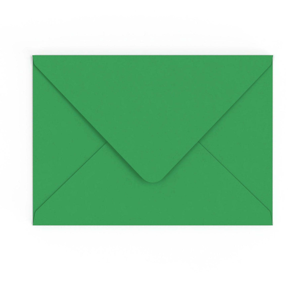 C5 Kelly Green British Made Gummed V-Flap Envelope (162 x 229mm)
