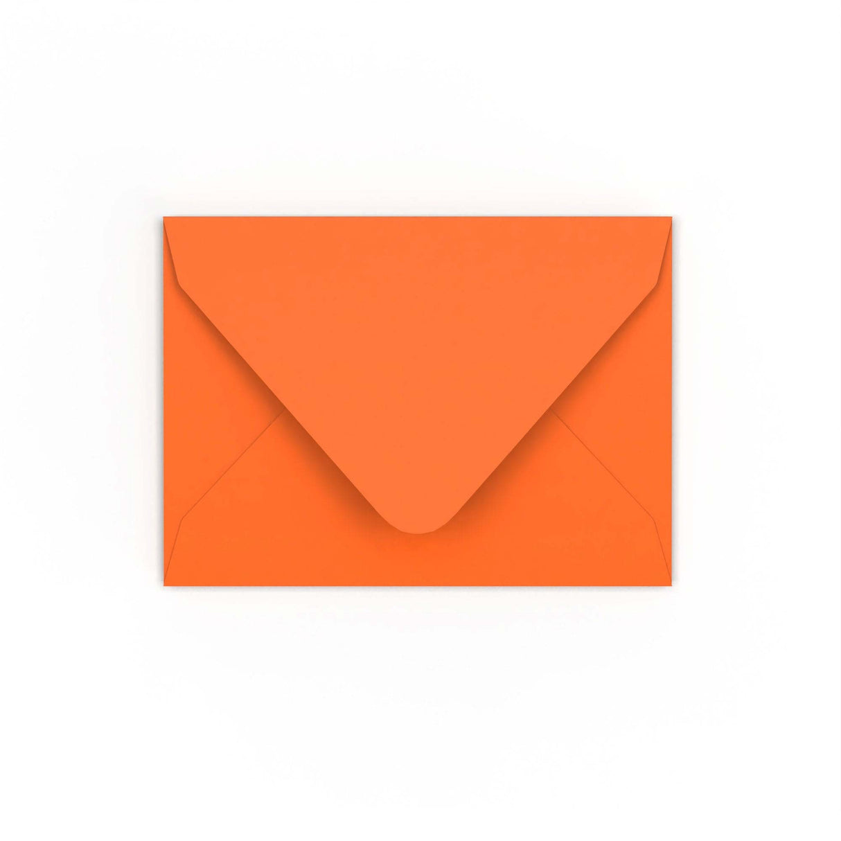 C7 Orange Gummed V-Flap Envelope (82 x 113mm)