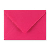 C6 Fuschia Pink Gummed V-Flap Greetings Envelope (114 x 162mm)