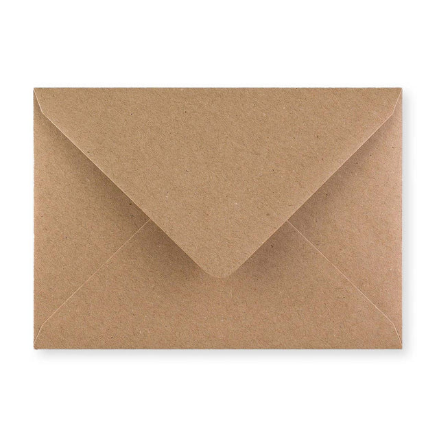 Fleck Recycled Gummed V-Flap Envelope (125 x 175mm)