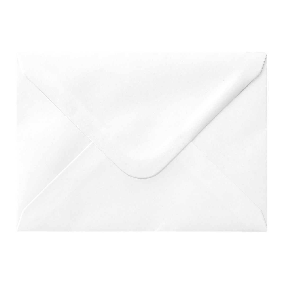 White Envelope - Diamond Flap 120x165 mm