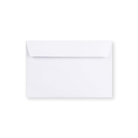 White Envelope - Straight Flap 121x184 mm