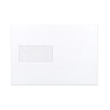 White Envelope - Straight Flap - W 162x229 mm (C5)
