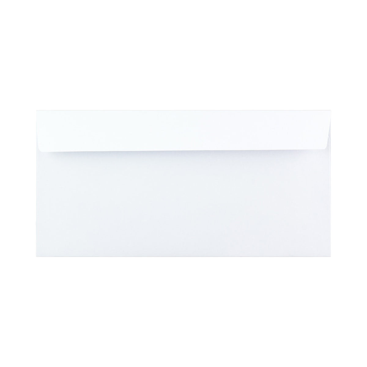White Envelope - Straight Flap - W 110x220 mm (DL)