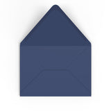 C5 Navy Blue British Made Gummed V-Flap Envelope (162 x 229mm)