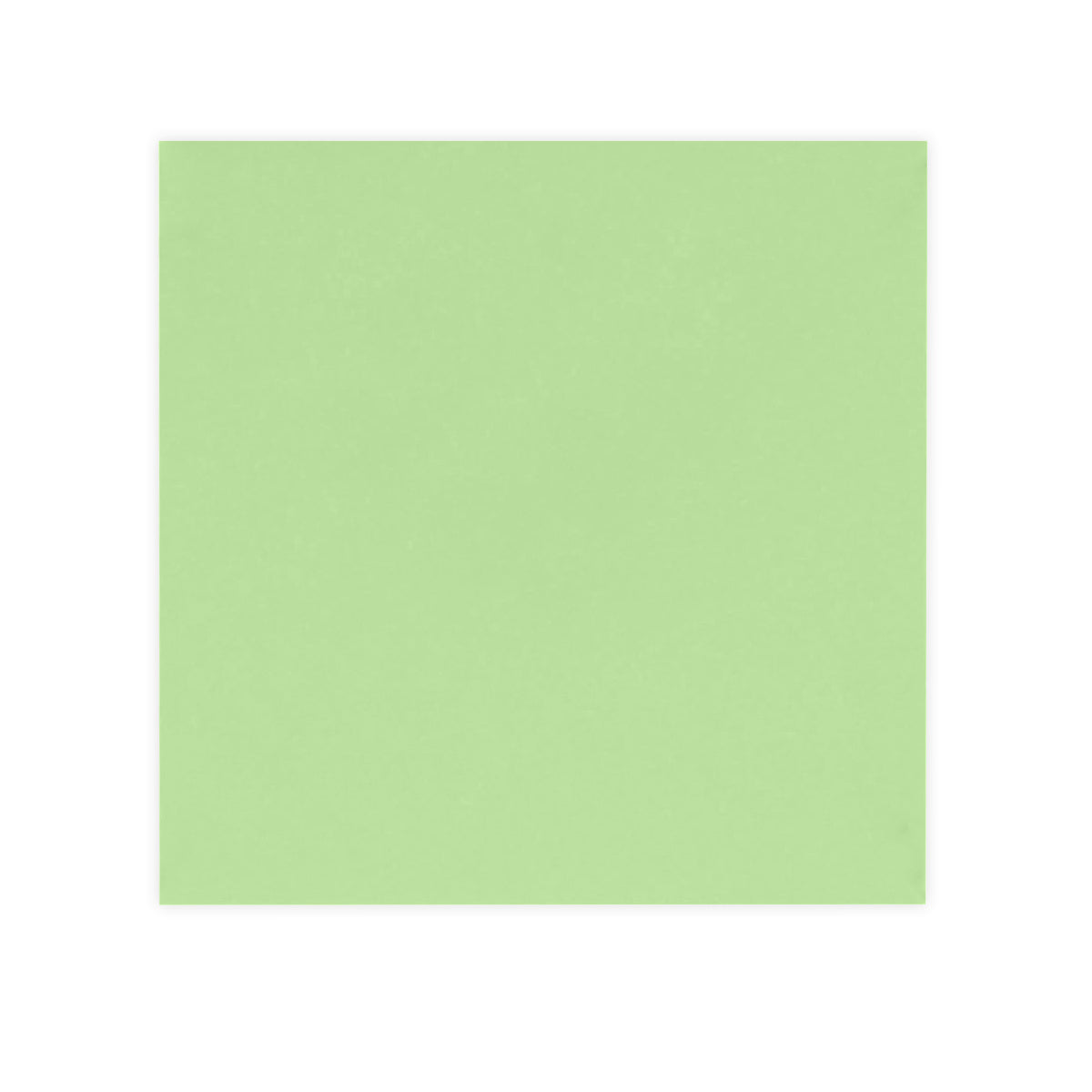 Pale Green Gummed V-Flap Envelope (130 x 130mm)