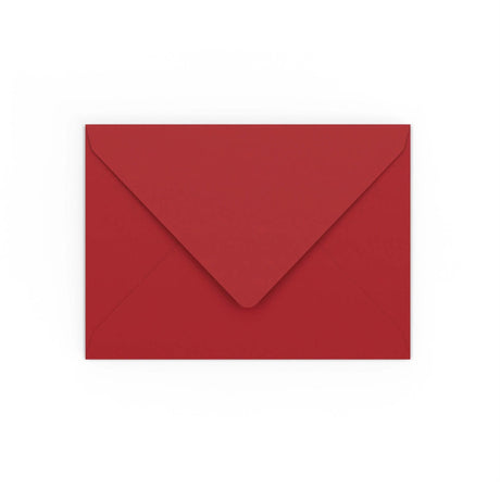 Dark Red V-Flap Envelope 133x184 mm