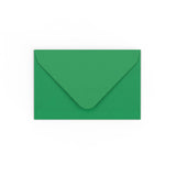 Dark Green Gummed V-Flap Envelope (65 x 94mm)