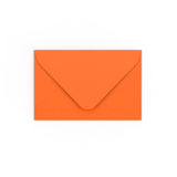 Orange Gummed V-Flap Envelope (65 x 94mm)
