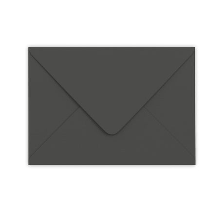 C5 Black Gummed V-Flap Envelope (162 x 229 mm)