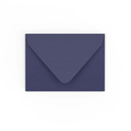 C7 Dark Blue Gummed V-Flap Envelope (82 x 113mm)