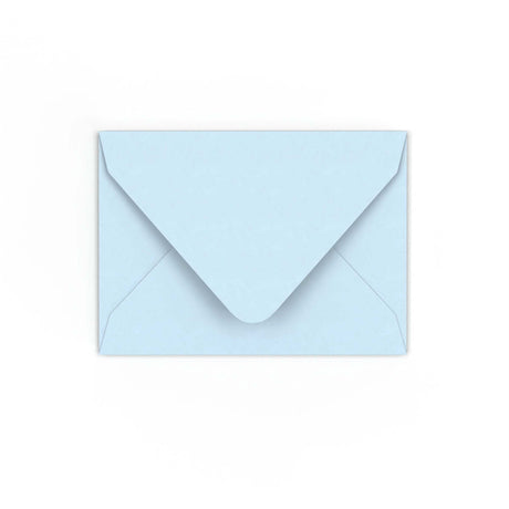 C7 Pale Blue Gummed V-Flap Envelope (82 x 113mm)