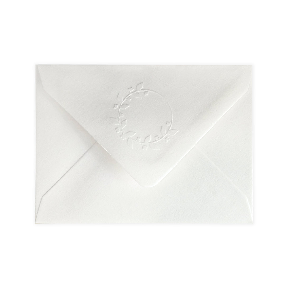 Embossed Flap - Laurel Crest