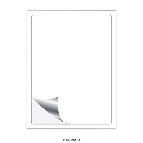 Heavy Duty Permanent Adhesive Labels